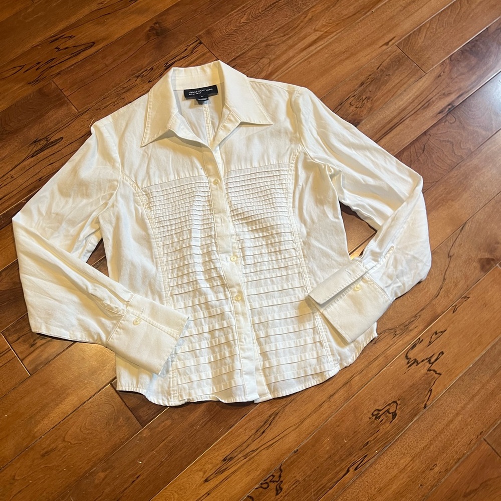 White Button-Up Shirt